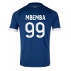 Original Fußballtrikot Olympique Marseille MBEMBA 99 Auswärtstrikot 2023-24 Für Herren